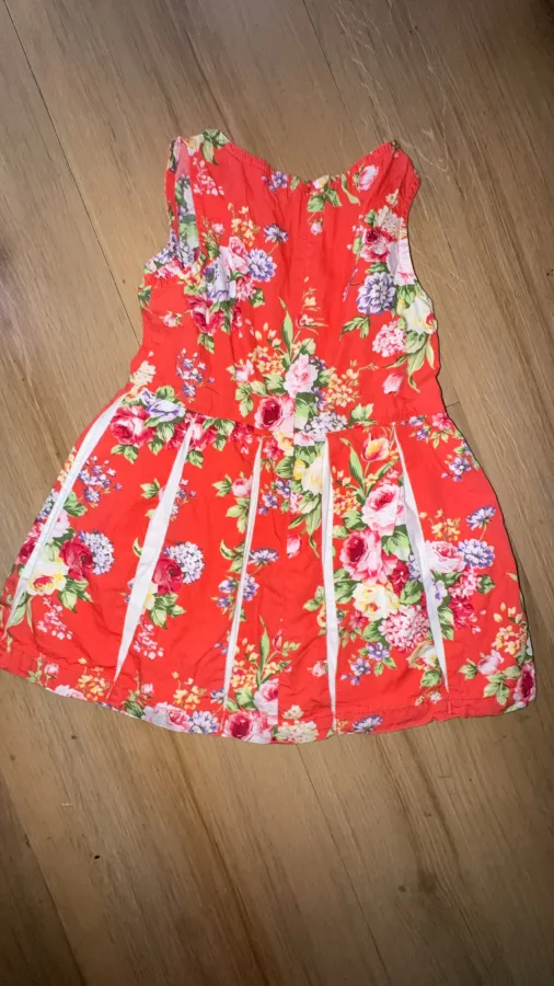 Ginger Snaos Girls pleated fit&flare floral   dress - Photo 3 of 5