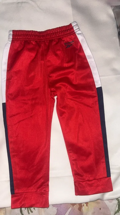 Reebok tracksuit set babies 24 mths Red - Photo 2 of 7