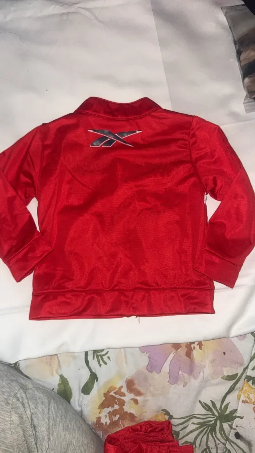 Reebok tracksuit set babies 24 mths Red - Photo 6 of 7