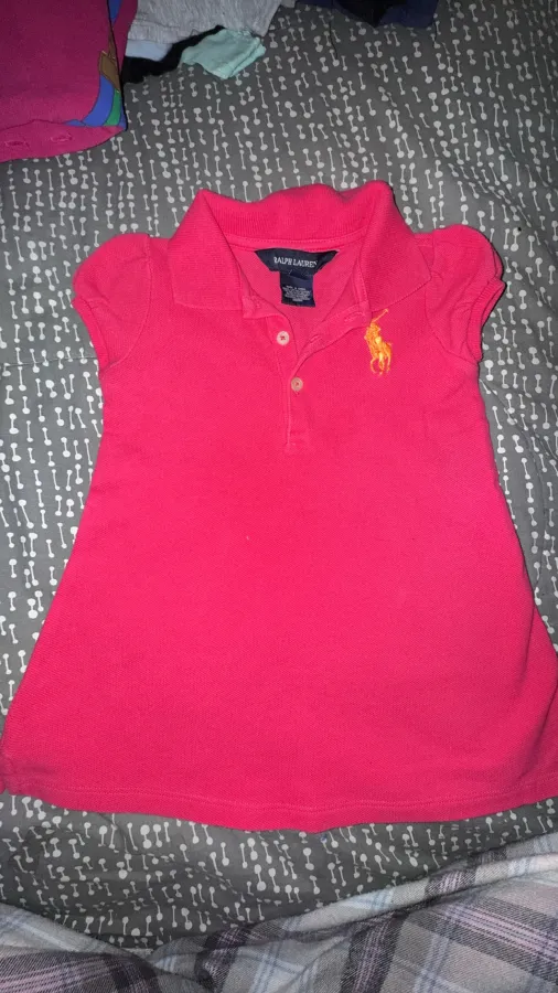 ralph lauren tennis dress baby girl sz 9 mths - Photo 4 of 4