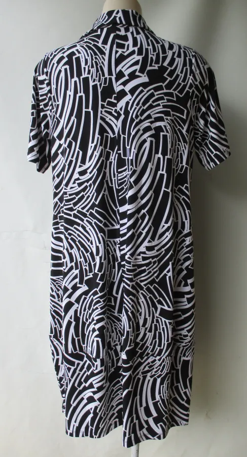 Taking Shape dress size 12 black white - Photo 4 of 5