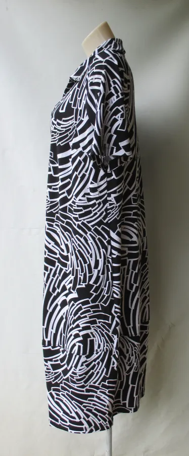 Taking Shape dress size 12 black white - Photo 5 of 5