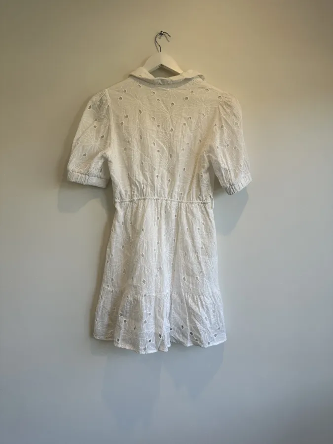 White Lace Mini Dress - Photo 3 of 4