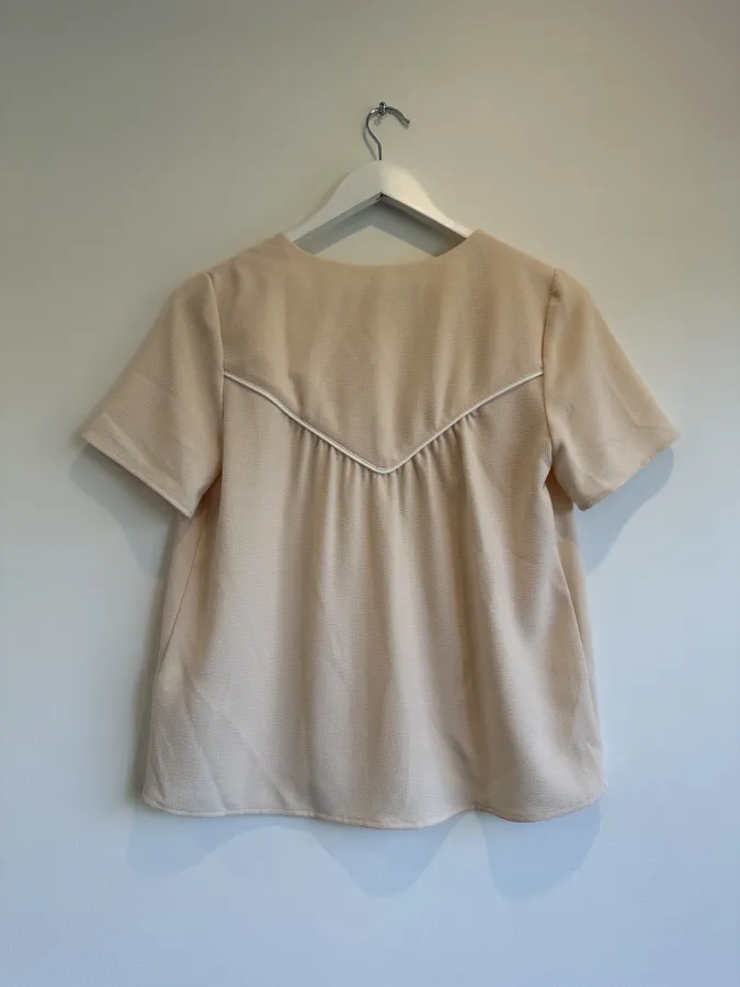 Zara V Neck Blouse - Photo 2 of 2