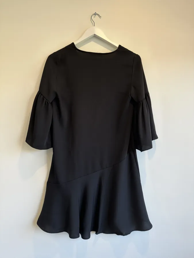Black Mini Dress VNeck - Photo 3 of 3