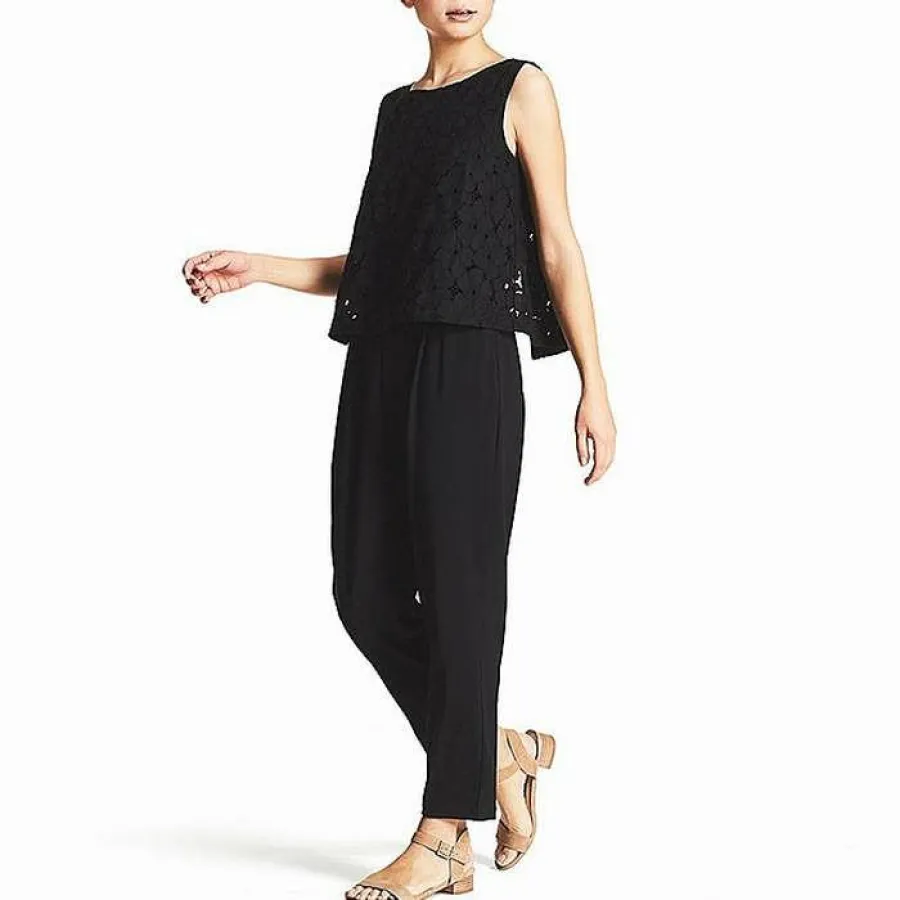 Navy Sleeveless Jumpsuit - Photo 5 of 5