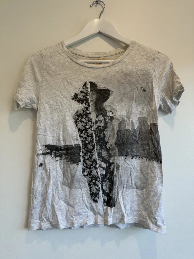 Grey Graphic Tee - Photo 1 of 2