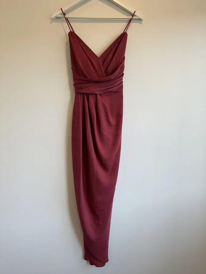 Forever New Drape Midi Dress - Photo 1 of 3
