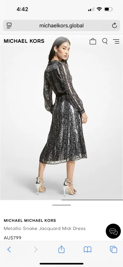 Michael Kors Snake print dress - Photo 3 of 3