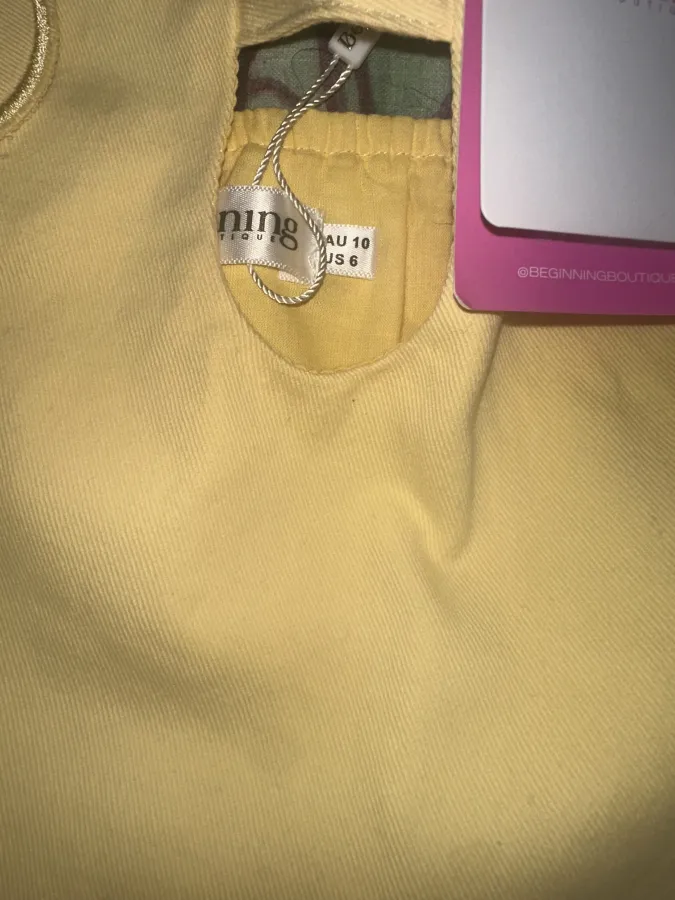 Yellow Matching Floral Set - Photo 3 of 3