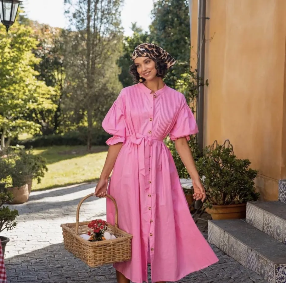 La Boheme Bubblegum Dress - Photo 1 of 6