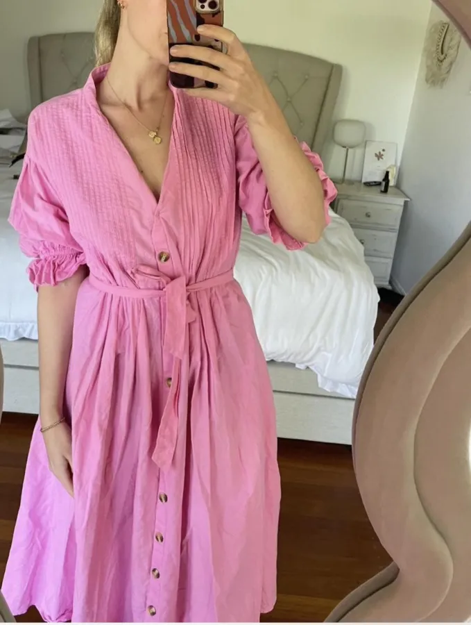 La Boheme Bubblegum Dress - Photo 2 of 6