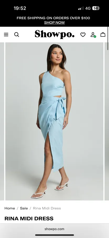 RINA MIDI DRESS - Photo 1 of 5