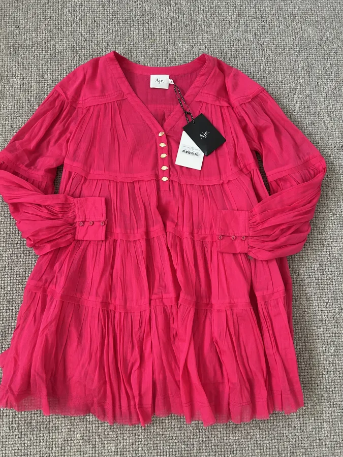 Sally Tiered Mini Dress - Photo 4 of 6