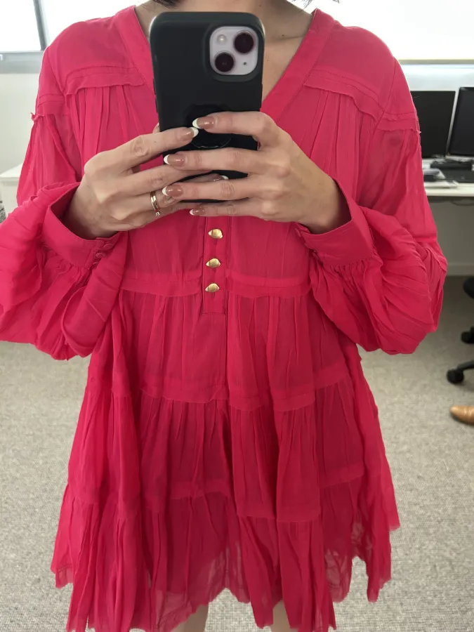 Sally Tiered Mini Dress - Photo 6 of 6