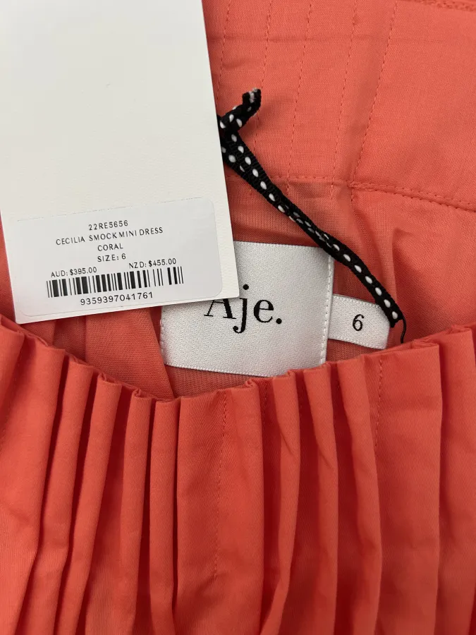 Aje Cecilia Smock Mini Dress - Photo 4 of 5