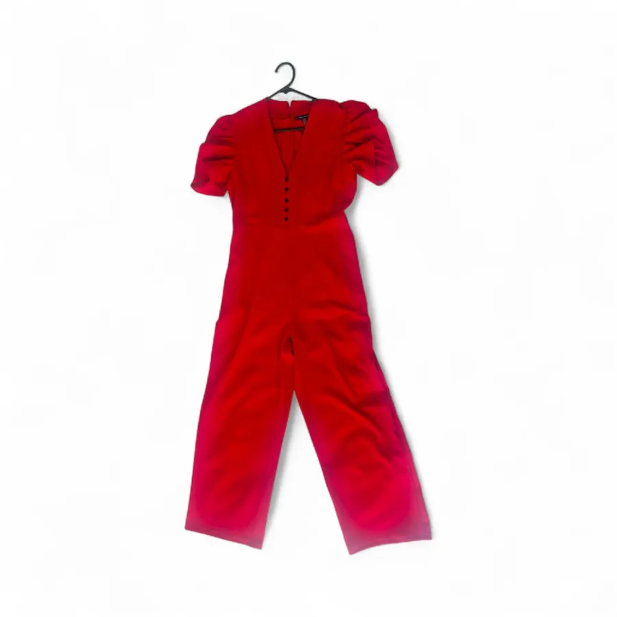Kelly Felder Red Christmas Jumpsuit - Photo 1 of 3