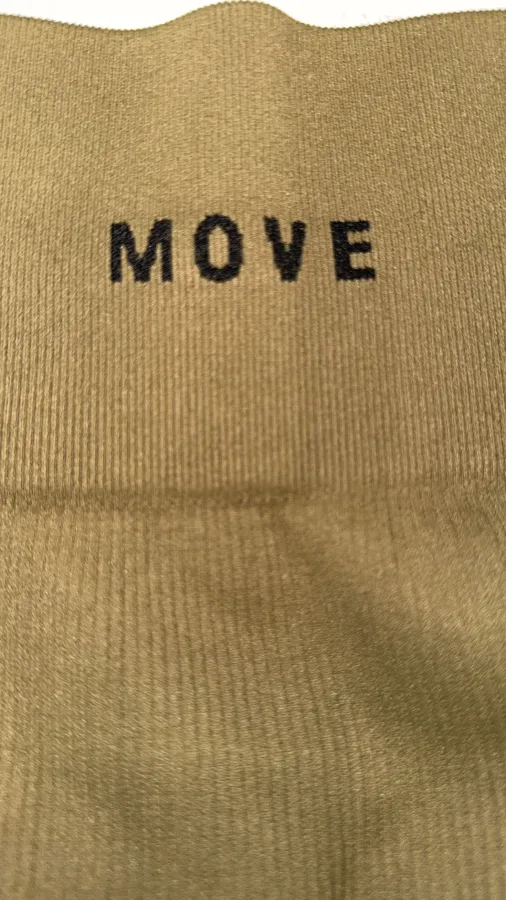 Bonds Ribbed Khaki Tights XS - Photo 3 of 6