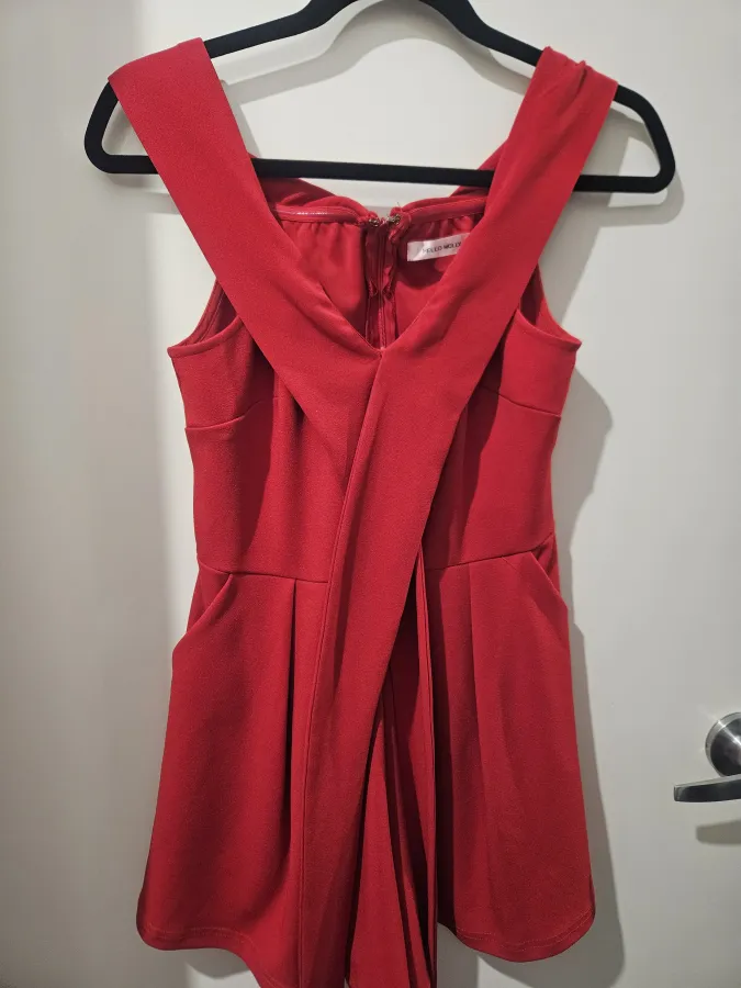Hello Molly Red Playsuit - Photo 1 of 2