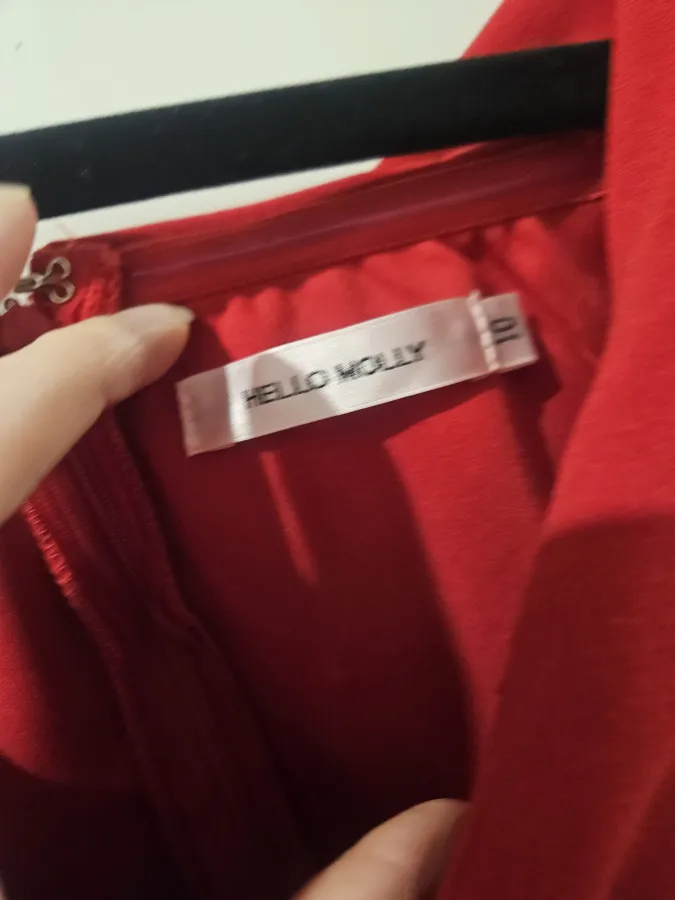 Hello Molly Red Playsuit - Photo 2 of 2