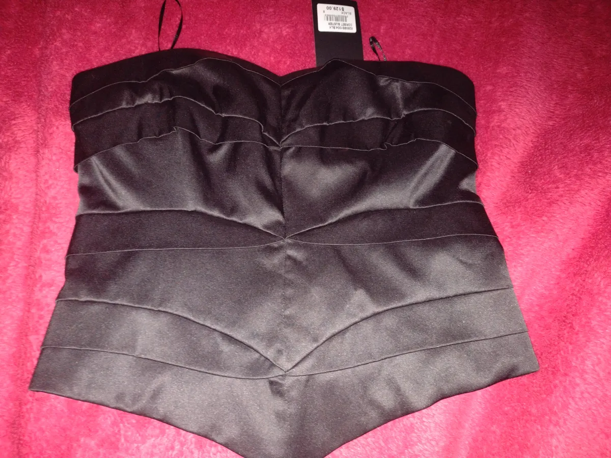Black Corset Top - Photo 1 of 2