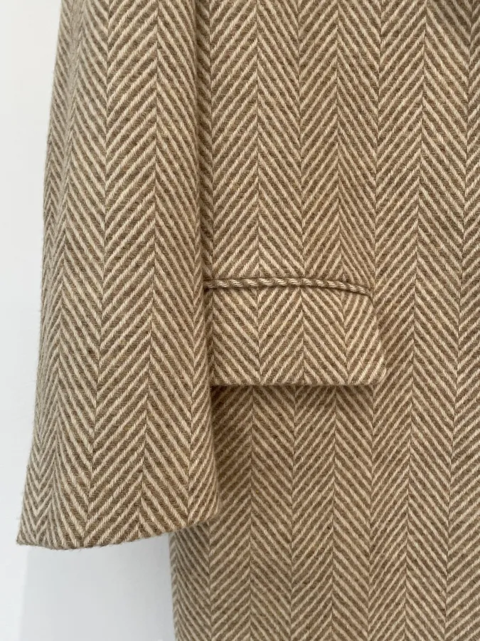 Isabel Marant: Marant Etoile 'Limiza' 100% Wool Single Breasted Coat - Photo 4 of 8