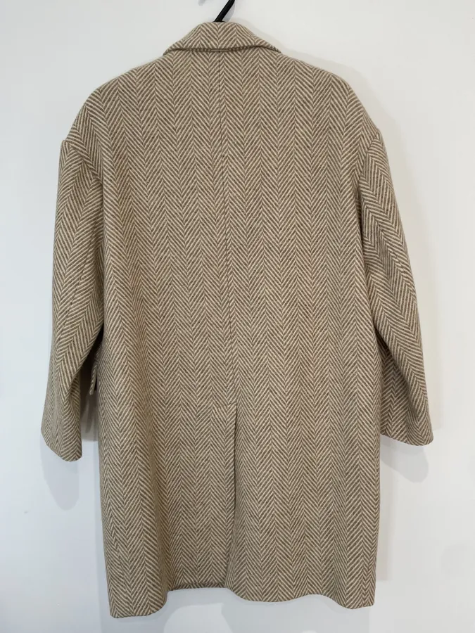 Isabel Marant: Marant Etoile 'Limiza' 100% Wool Single Breasted Coat - Photo 8 of 8