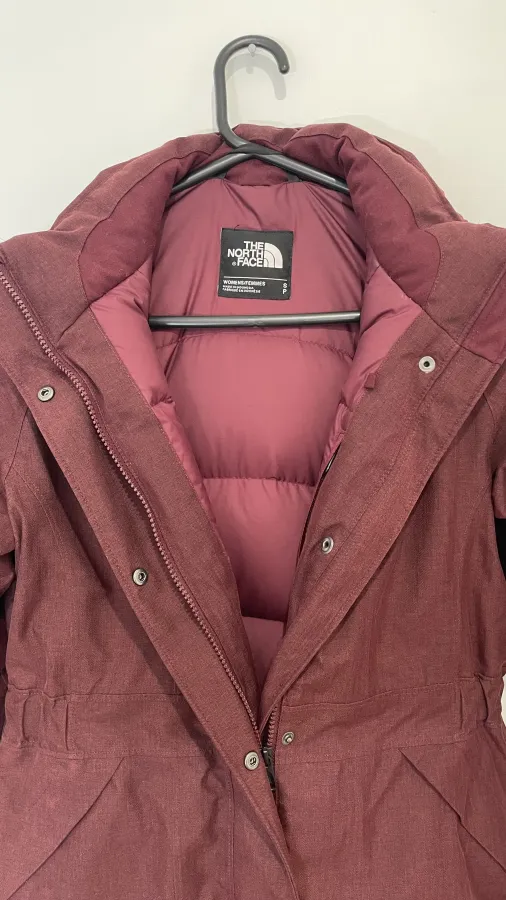 The North Face: Goose Down Berry Parka, Size S - Photo 2 of 11
