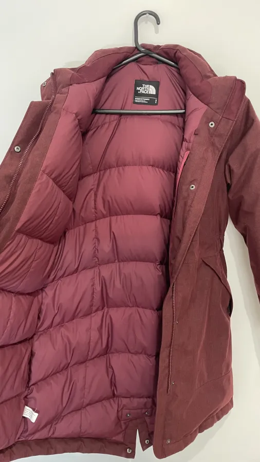 The North Face: Goose Down Berry Parka, Size S - Photo 6 of 11
