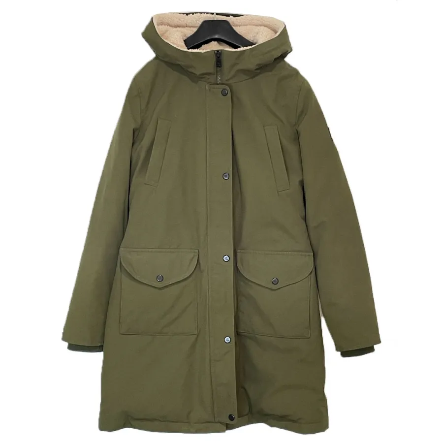 Ralph Lauren: Vintage Feather Down Army Green Parka - Photo 1 of 8