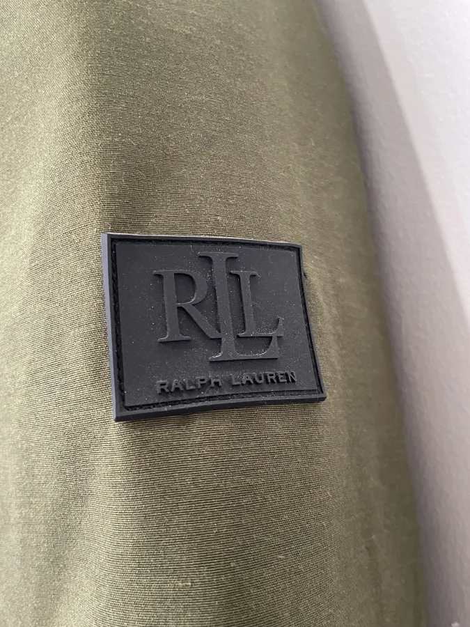 Ralph Lauren: Vintage Feather Down Army Green Parka - Photo 4 of 8