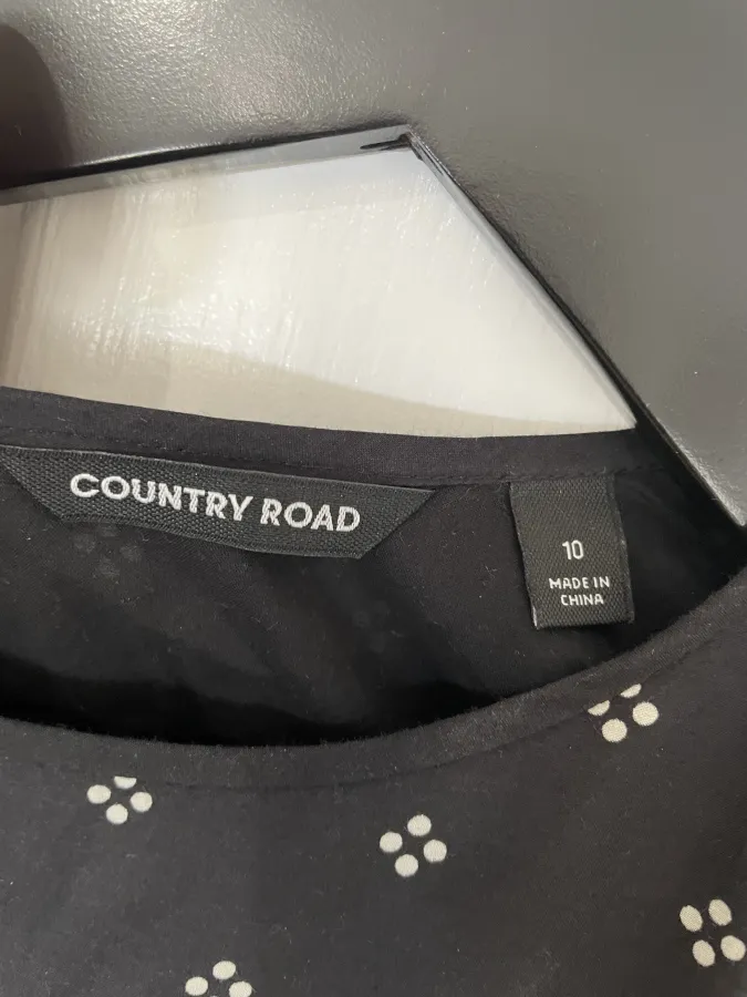 Country Road: Black and White Midi Dress - Photo 12 of 12