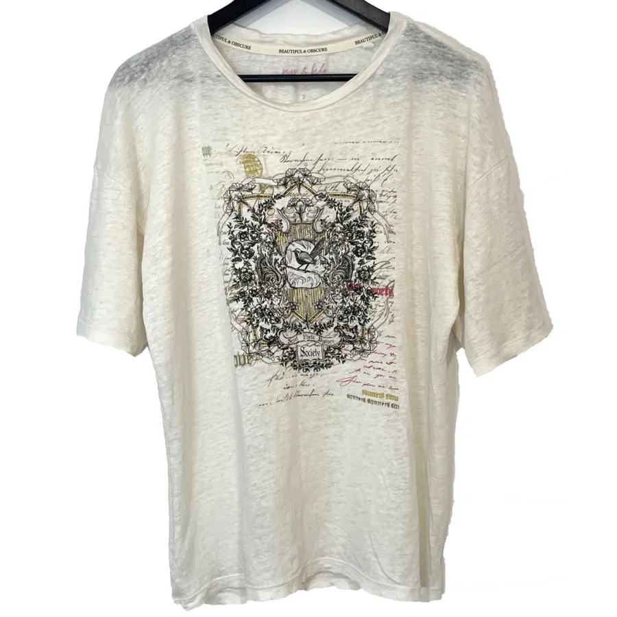 Sass & Bide: Beautiful & Obscure Oversized Linen T Shirt - Photo 1 of 5