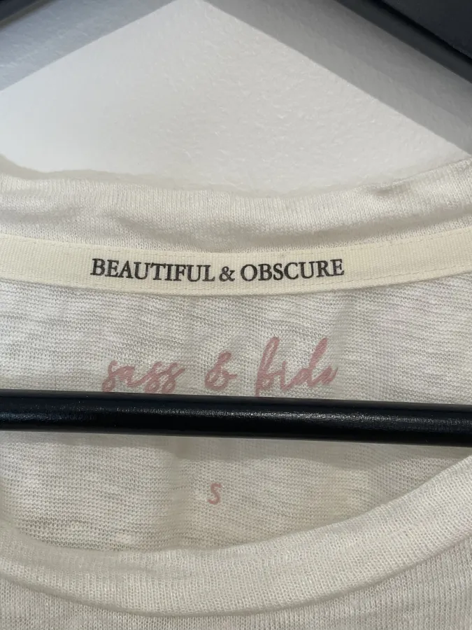 Sass & Bide: Beautiful & Obscure Oversized Linen T Shirt - Photo 3 of 5