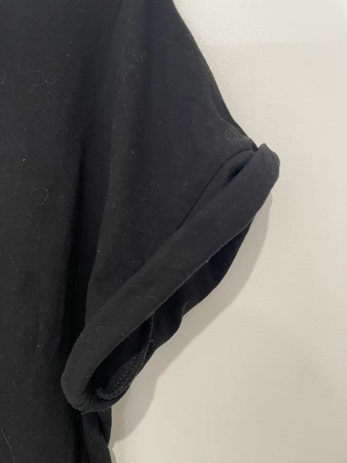 Camilla & Marc: Black Huntington Tee with White Logo - Photo 5 of 6