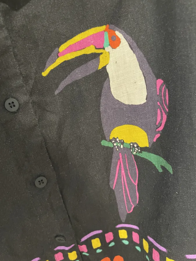 Gorman: Black & Bold Print Maxi Dress - Photo 6 of 11