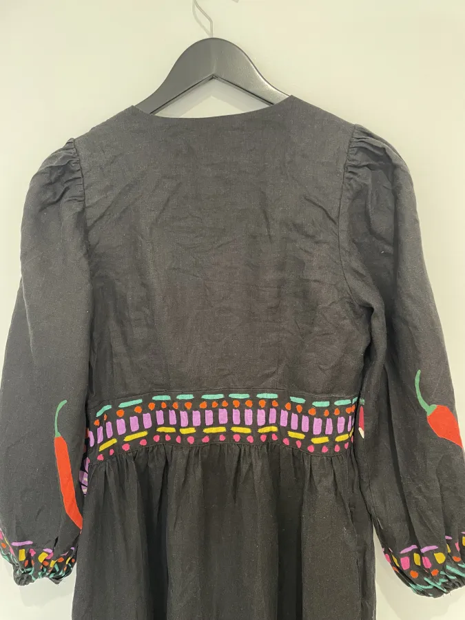 Gorman: Black & Bold Print Maxi Dress - Photo 10 of 11