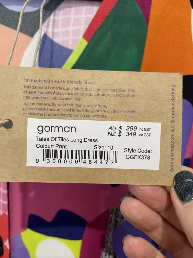 Gorman: Button Front Bright Midi Dress - Photo 3 of 8