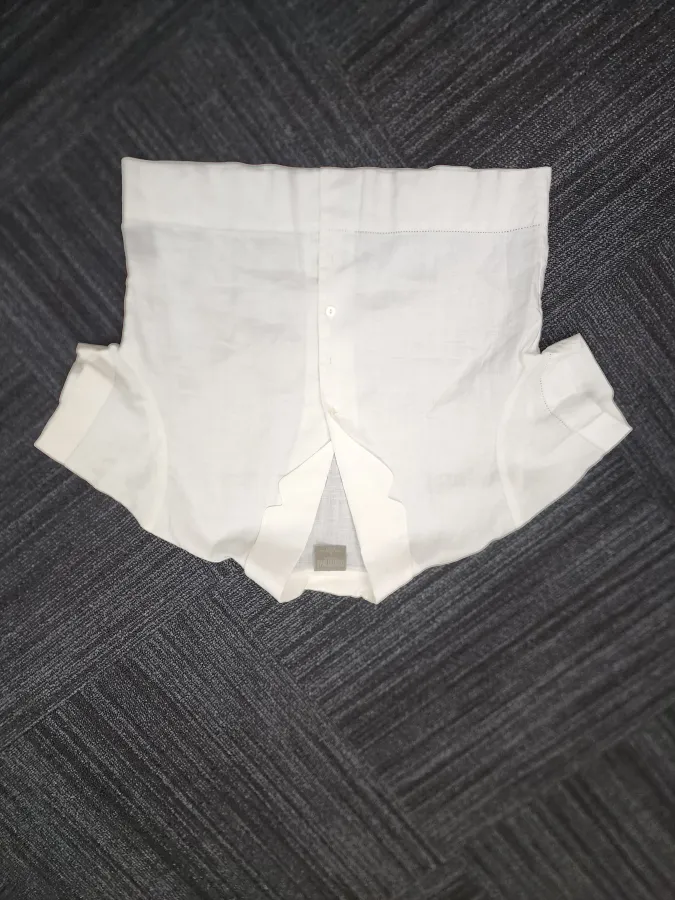 Country Road Cropped White shirt - Photo 2 of 2