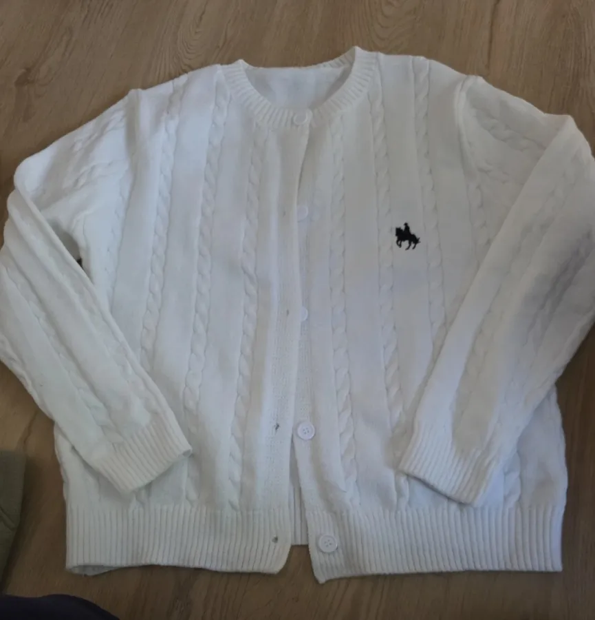 Ralph lauren cardigan white - Photo 3 of 3