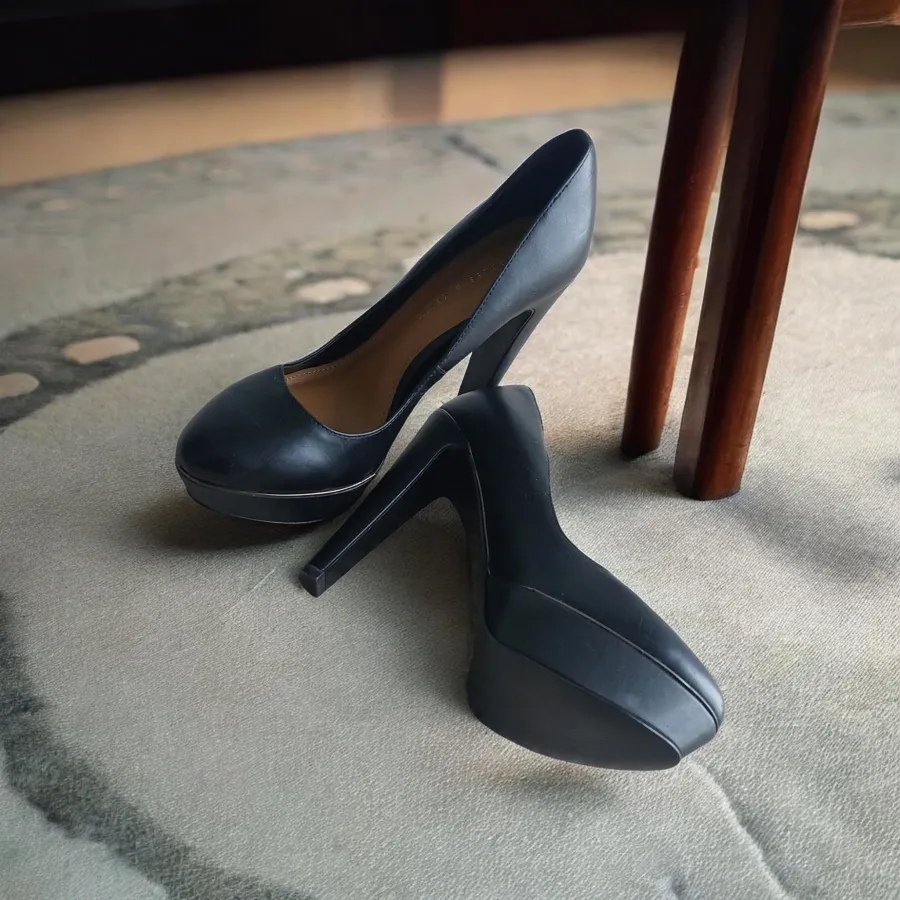 Charles & Keith High-Heeled Pumps Black Size 36 AU 5 - Photo 4 of 5