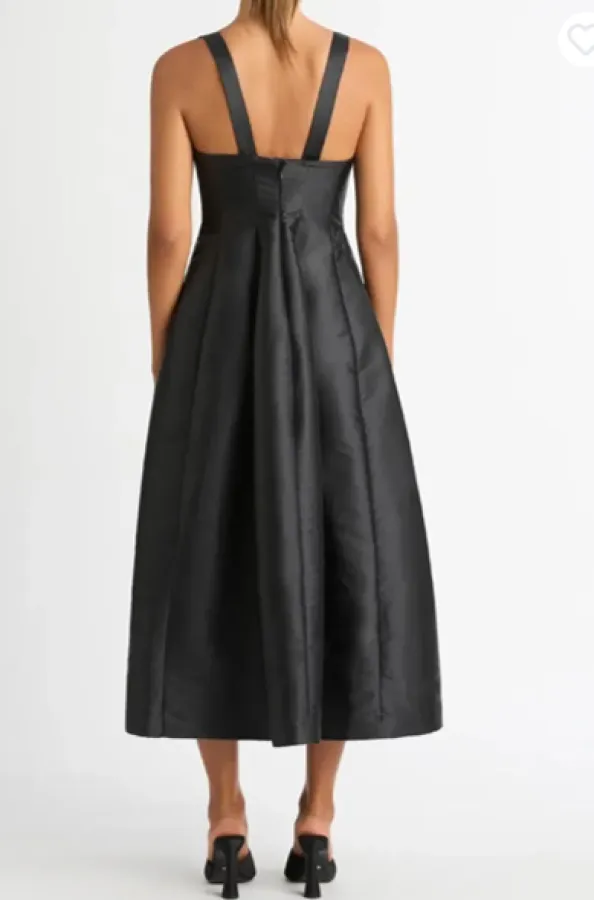 Sheike Karolina Midi Dress Black Size AU8, Original Price AU 249 - Photo 4 of 10