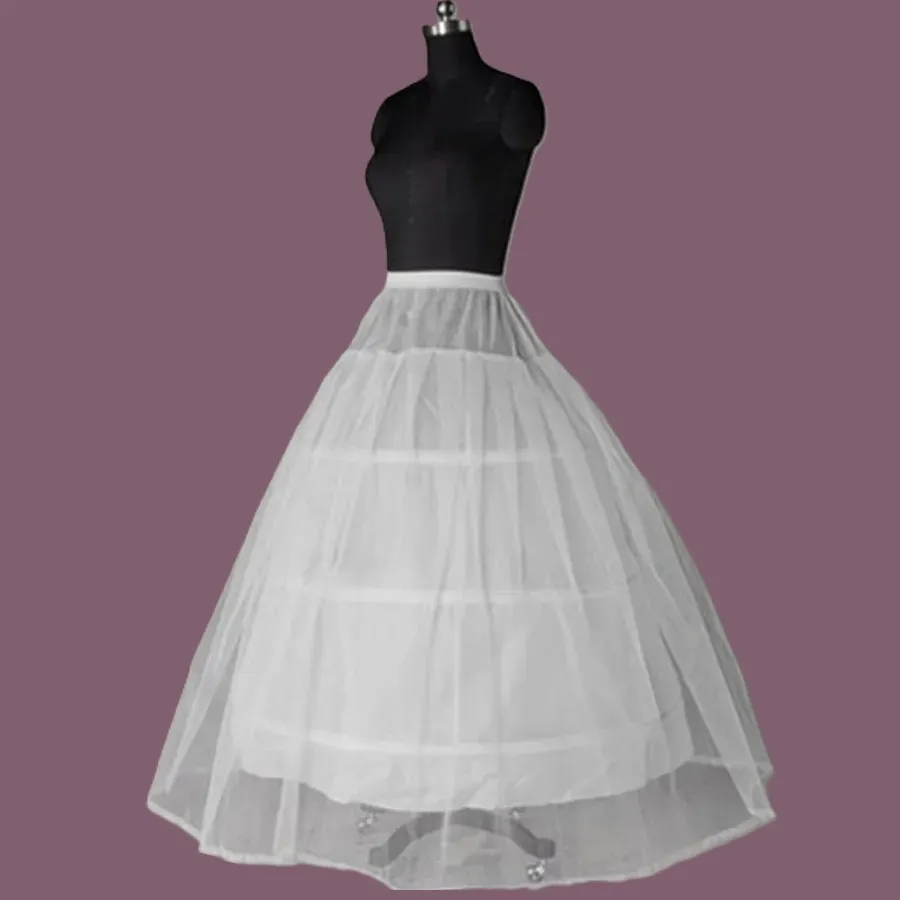 Bridal Wedding Petticoat Hoop Crinoline Prom Underskirt Fancy Skirt Slip Woman hoop skirt - Photo 5 of 5
