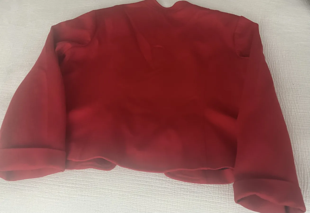 Red Anthea Crawford jacket - Photo 5 of 6