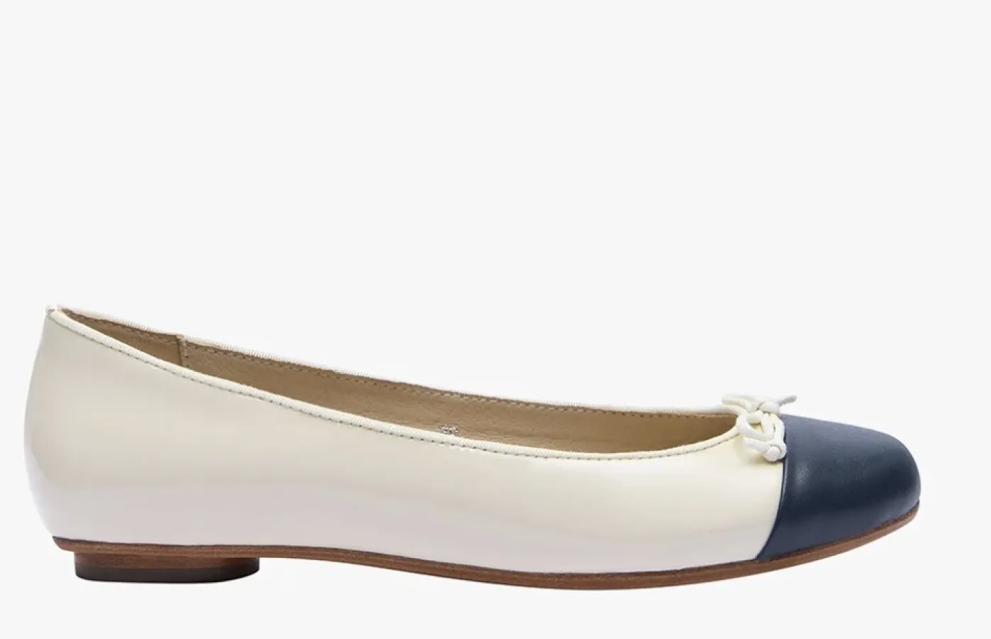 Size 40 Two tone navy stone ballet flats - Photo 2 of 5