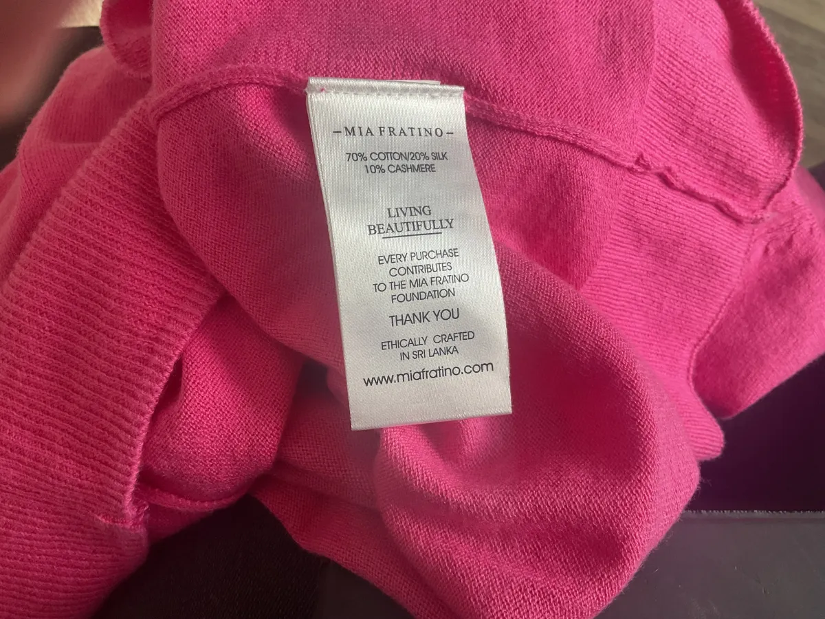 Women’s Cashmere pink top - Photo 2 of 3