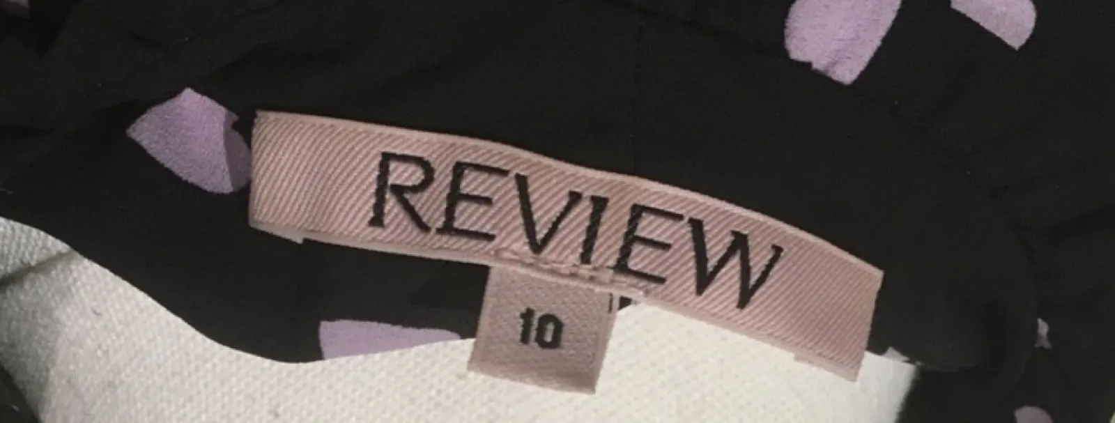 Review Hearts Print Blouse Top Size 10 - Photo 3 of 3
