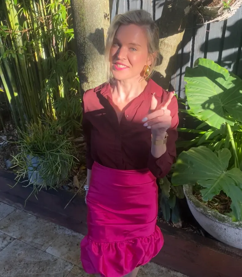 Burgundy Dress Shirt - Photo 4 of 4