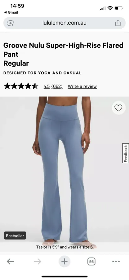 Lululemon Groove Pants - Photo 1 of 2