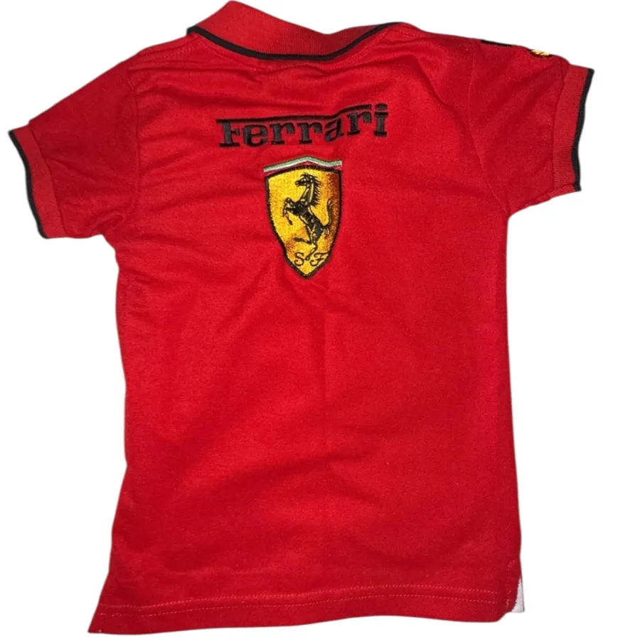 Ferrari kids polo tshirt offical gear - Photo 2 of 10